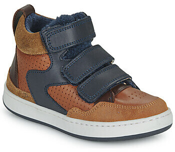 Shoo Pom Kids Shoes TEAMS JOG SCRATCH FUR brown