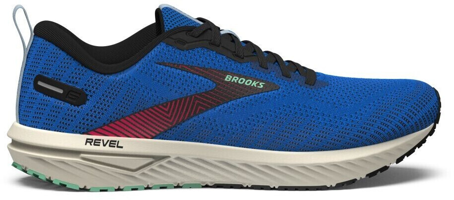 Brooks Revel 6 victoria blue/black/spring bud