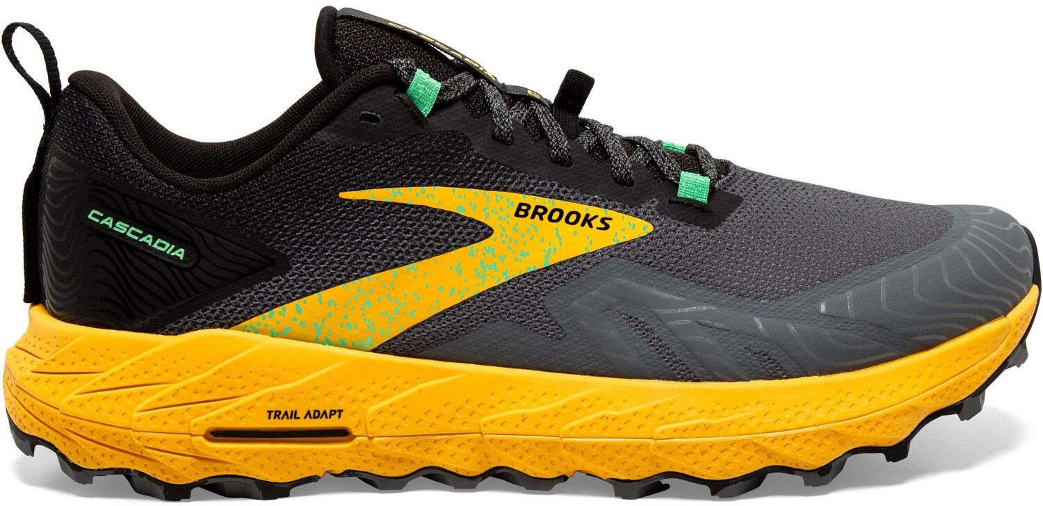 Brooks Cascadia 17 black/yellow