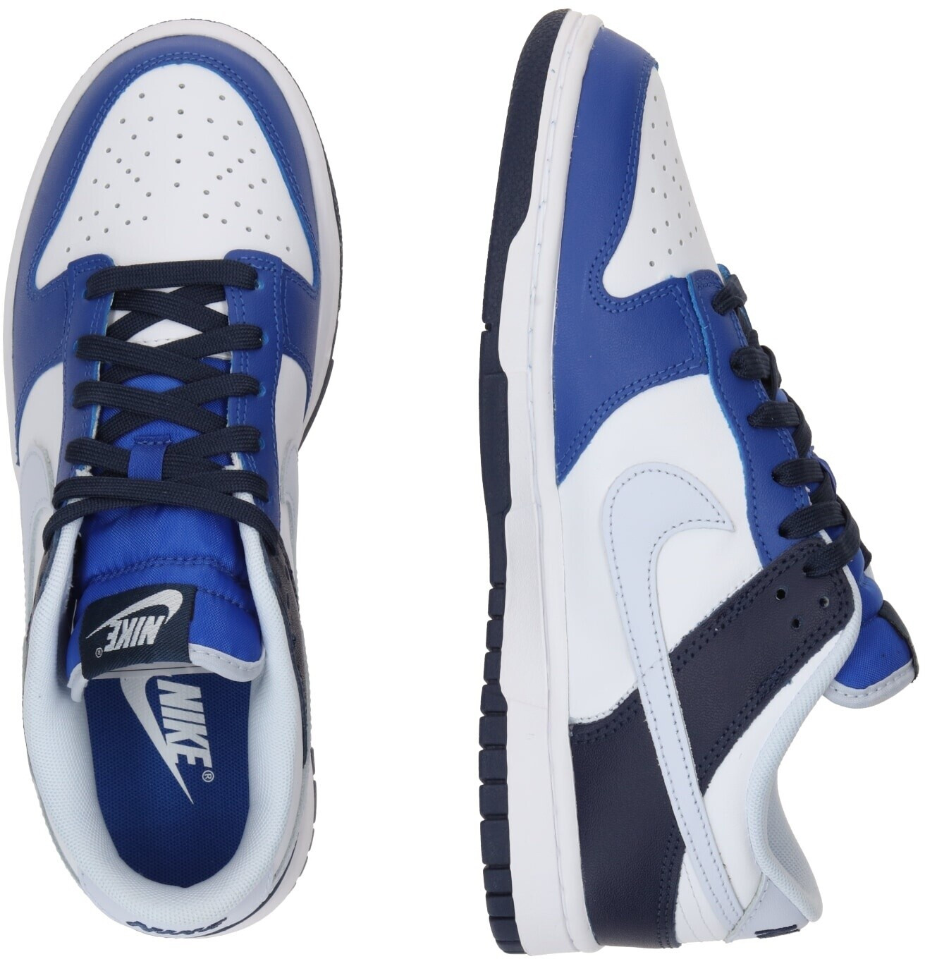 Nike Dunk Low white game royal midnight navy football grey desde 49 99 Compara precios en idealo