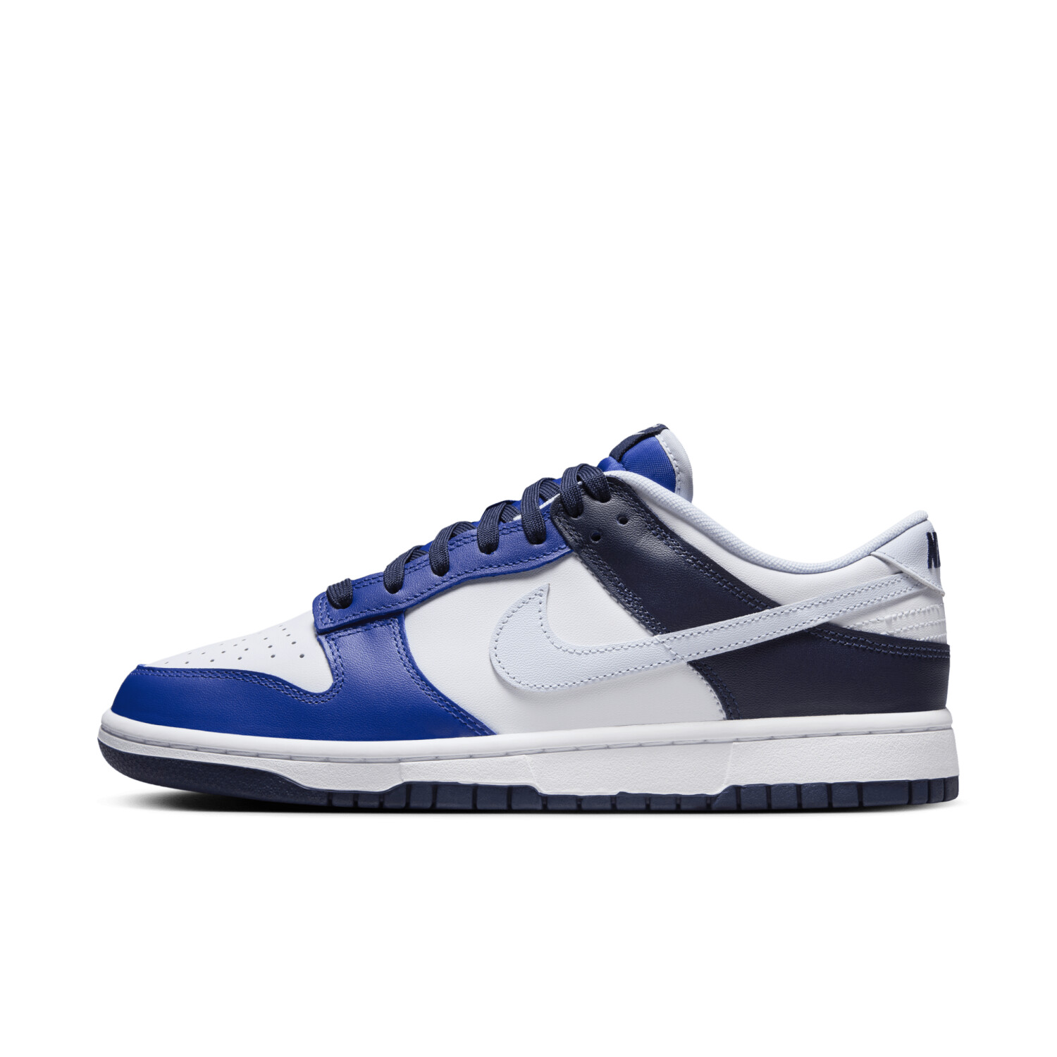 Buy Nike Dunk Low white game royal midnight navy football grey from 133.00 Today Best Deals on idealo