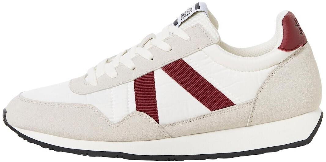 Jack & Jones Sneaker leather mesh lining beige