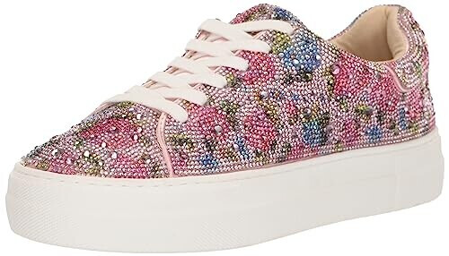 Betsey Johnson Sidny Sneaker floral pattern