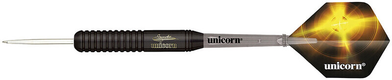 Unicorn Black Brass Gary Anderson Steel Darts 22 g