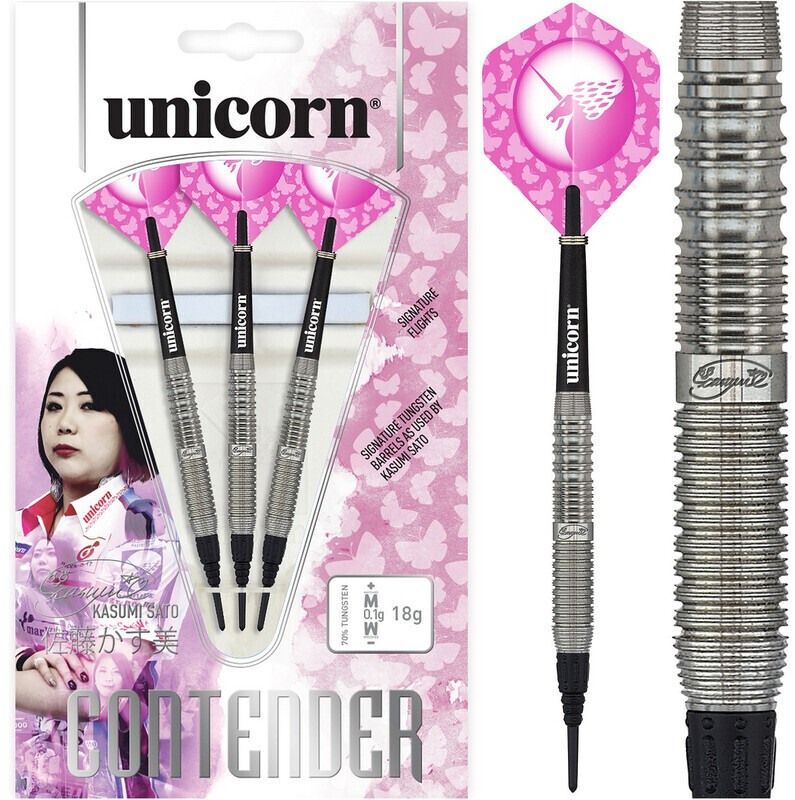 Unicorn Contender Kasumi Sato Soft Darts 20 g
