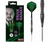 BULL'S Mamba M5 Dart – 24 G, Schwarz, Mit Titanium-Beschichtung & Hohem Tungsten-Anteil (extrem Dünn)