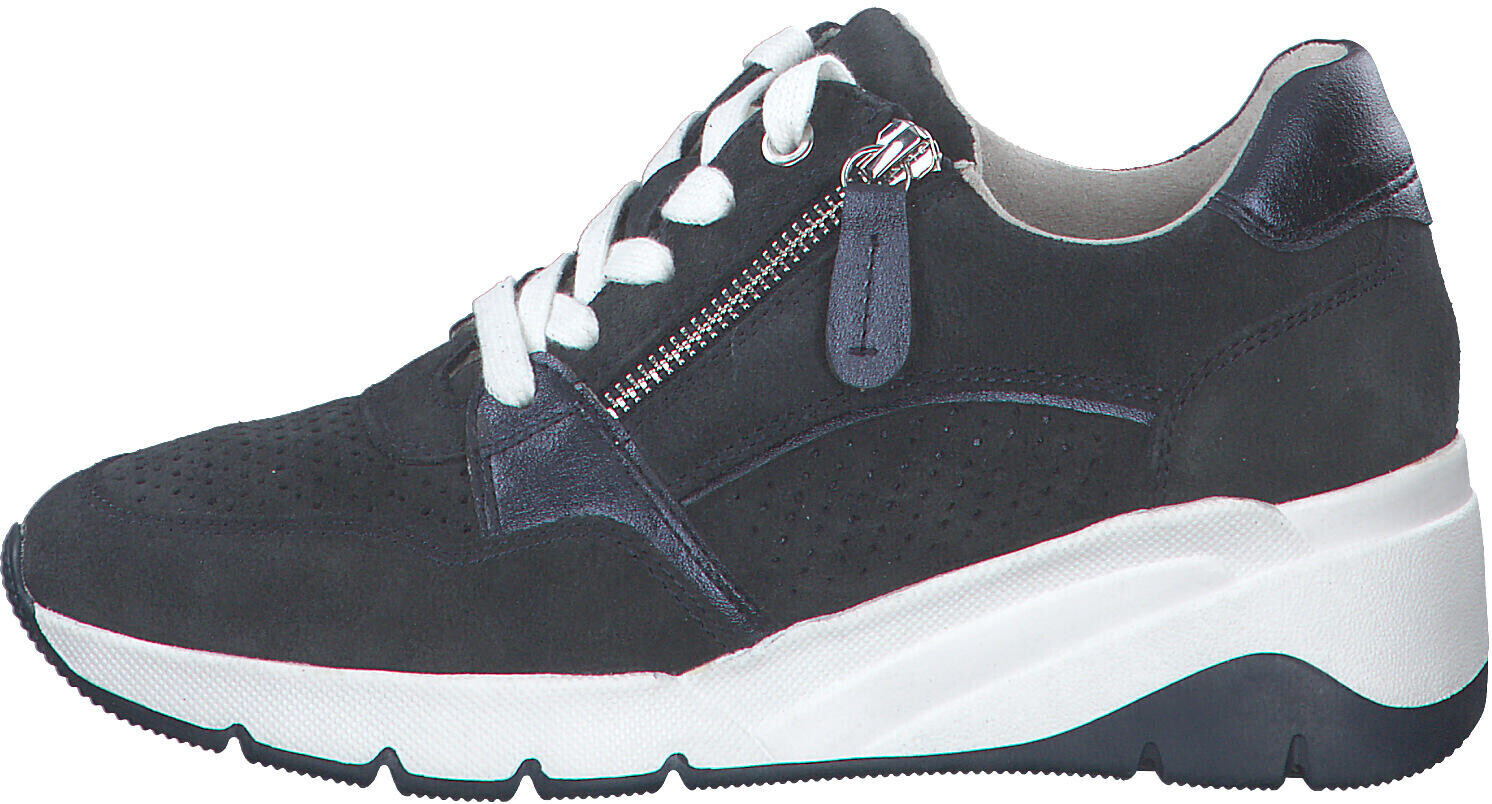 Jana Shoes 8-8-23702-28 Sneaker navy suede wide