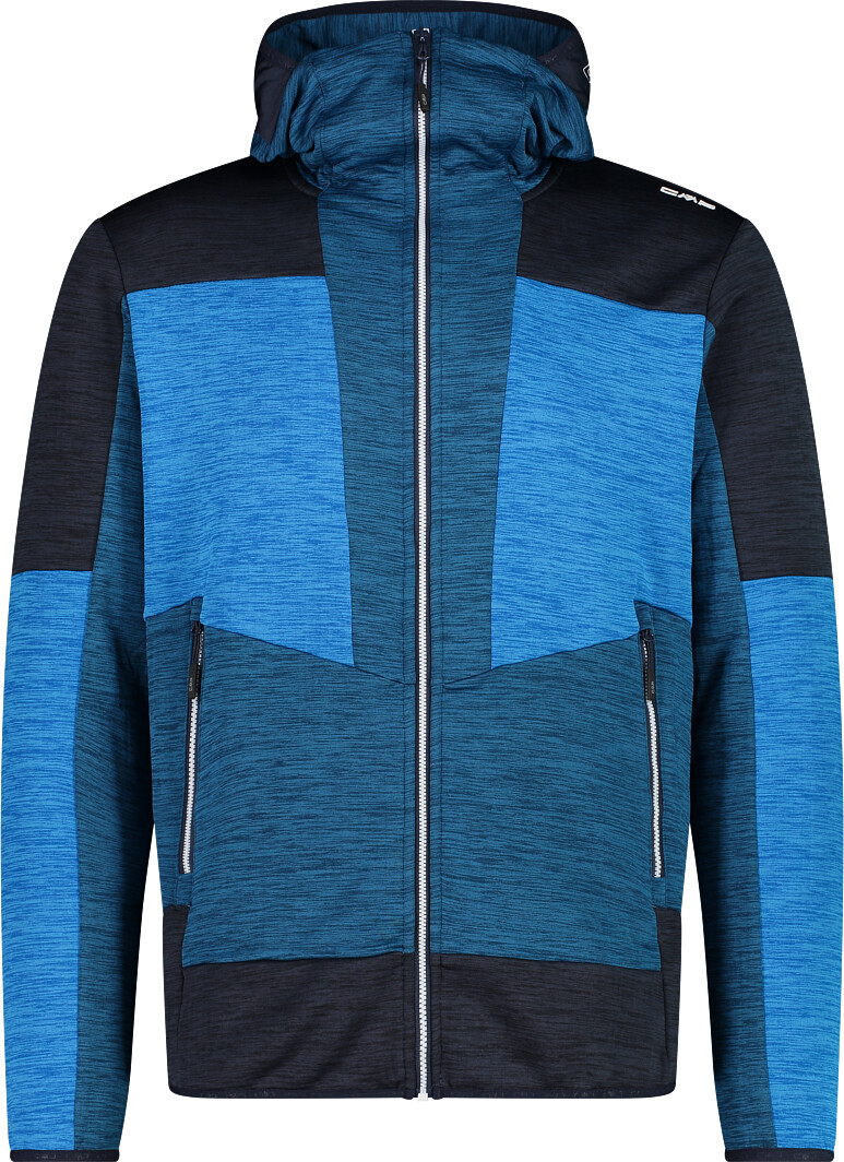 CMP Unlimitech Fleece Grid Tech Jacket petrol