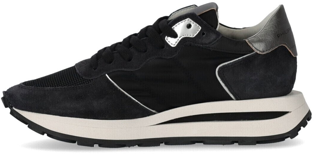 Philippe Model Tropez Haute Low Mondial Black Sneaker
