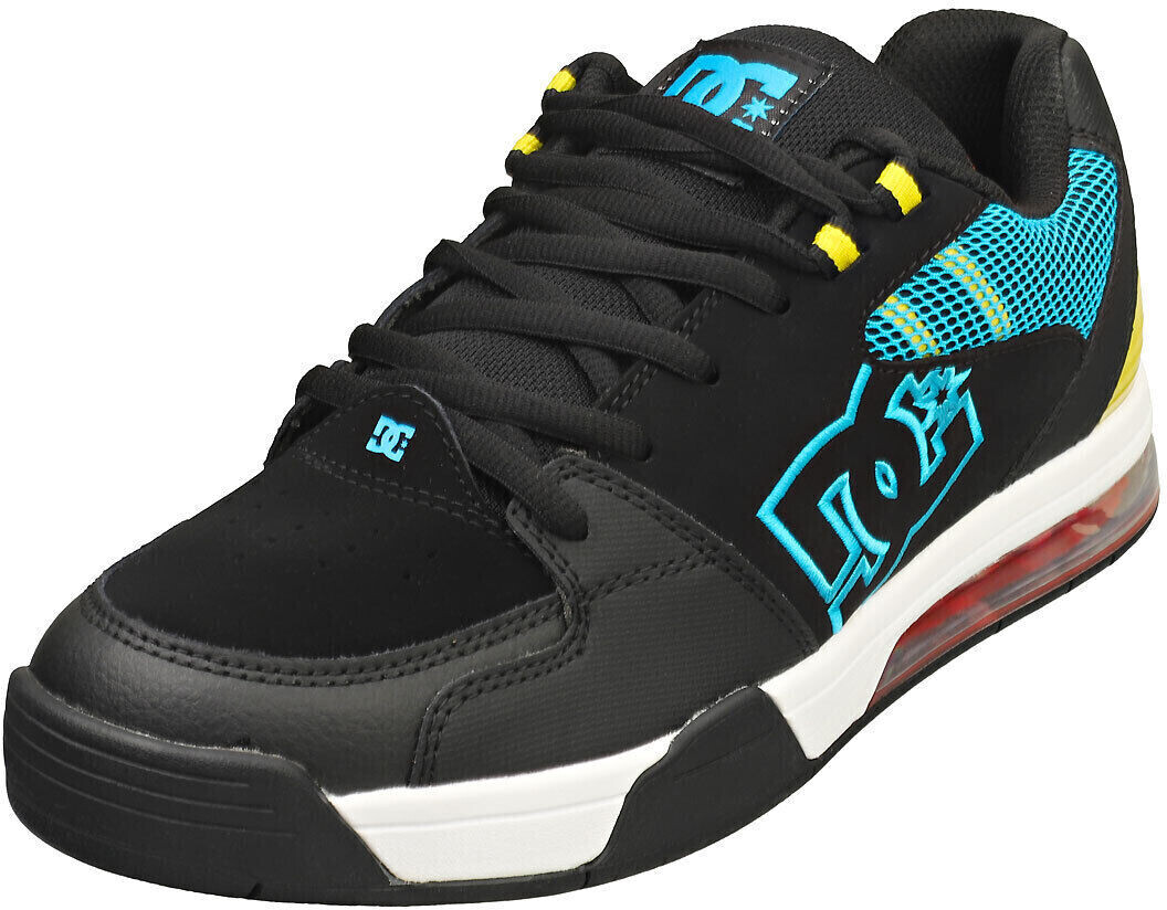 DC Shoes Versatile Skate Shoes Shadow Olympic blue lime green