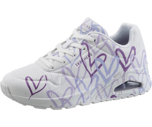 Skechers Uno Spread the Love 155507 X Jmes Goldcrown Uno Trainers white light purple desde 60 06 Compara precios en idealo