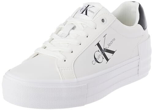 Calvin Klein Platform Sneaker Bold Vulcanized Flatform Low Lace Leather multicolored
