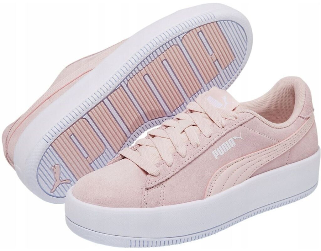 Puma Lily Plateau Sneaker Schnurung lotus white Wo kaufen Verfugbarkeit Preise bei idealo