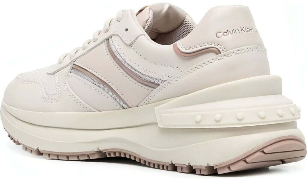 Calvin Klein Chunky Sneaker Ribbon Women's eggshell