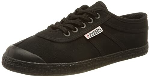 Kawasaki Footwear Original Teddy Canvas Shoe Low-top 1001S Black Solid