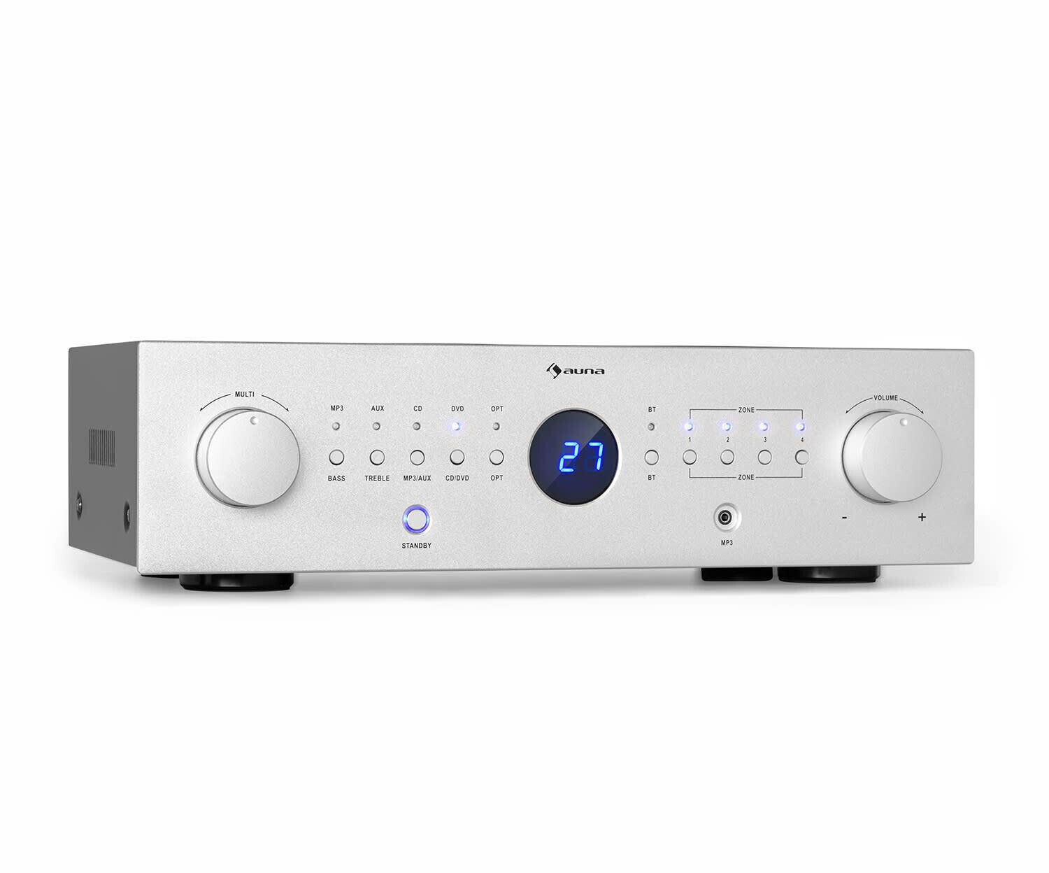 Photos - Amplifier Auna AMP-CD950 DG White 