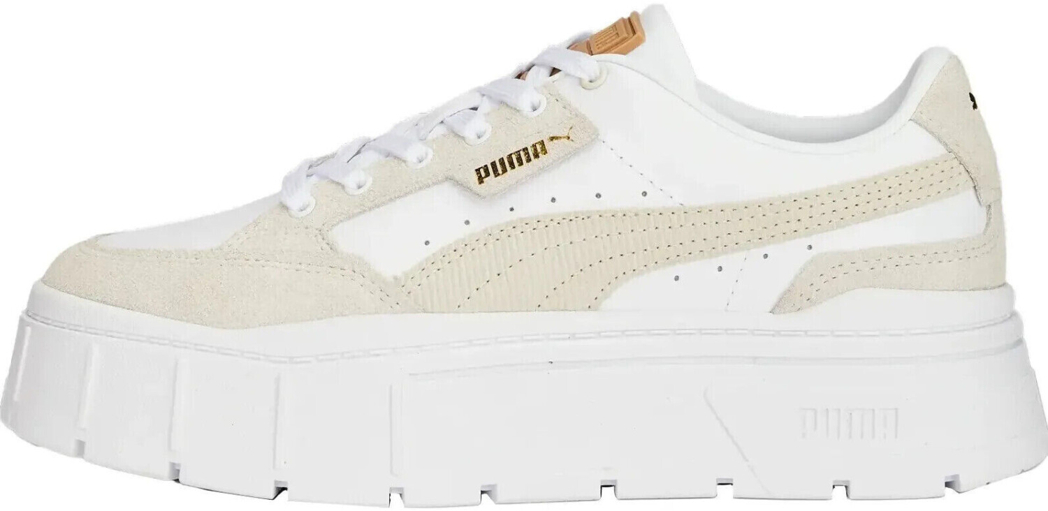 Puma Mayze Stack Cord Sneaker weiß creme 392103-01 ab 78,00  
