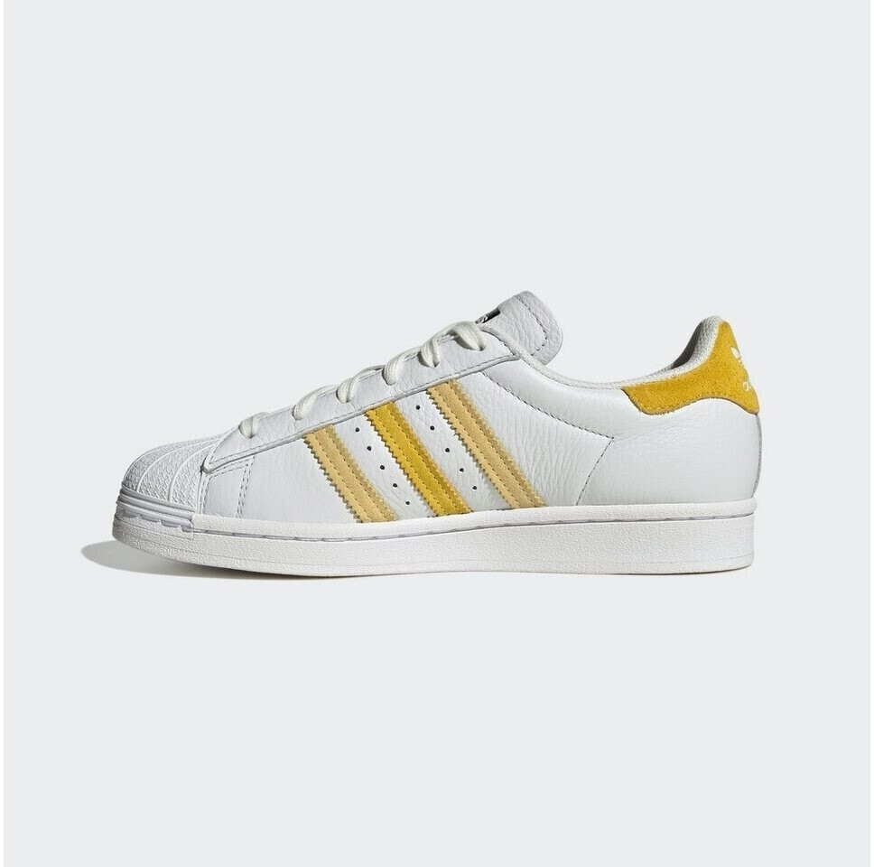 Adidas originals women's superstar sneaker yellow outlet