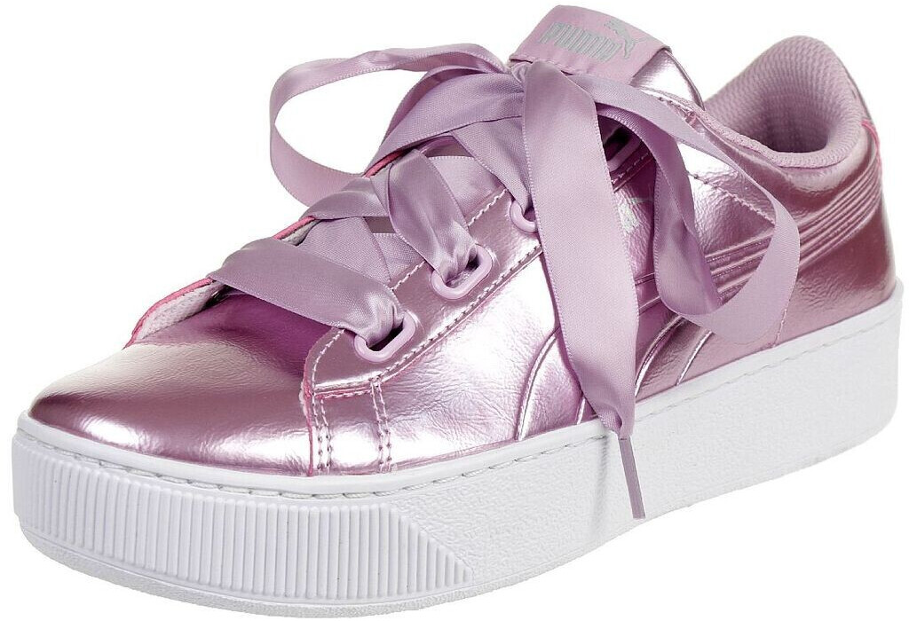 Puma vikky platform ribbon rosa on sale