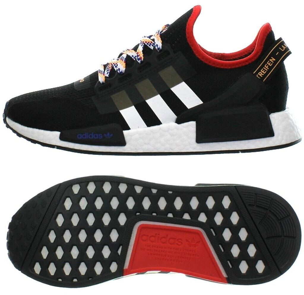Adidas NMD R1 V2 schwarz rot Herren Low Top Sneakers ab 125 90 Preisvergleich bei idealo