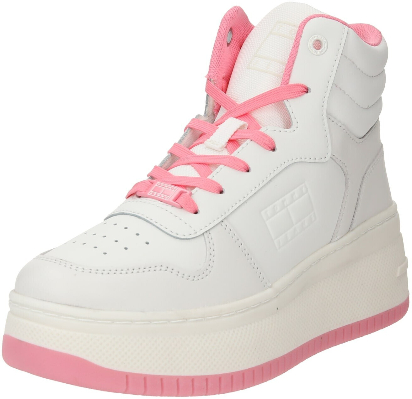 Tommy Hilfiger Sneakers TJW Retro Basket Mc Lace Up Écru
