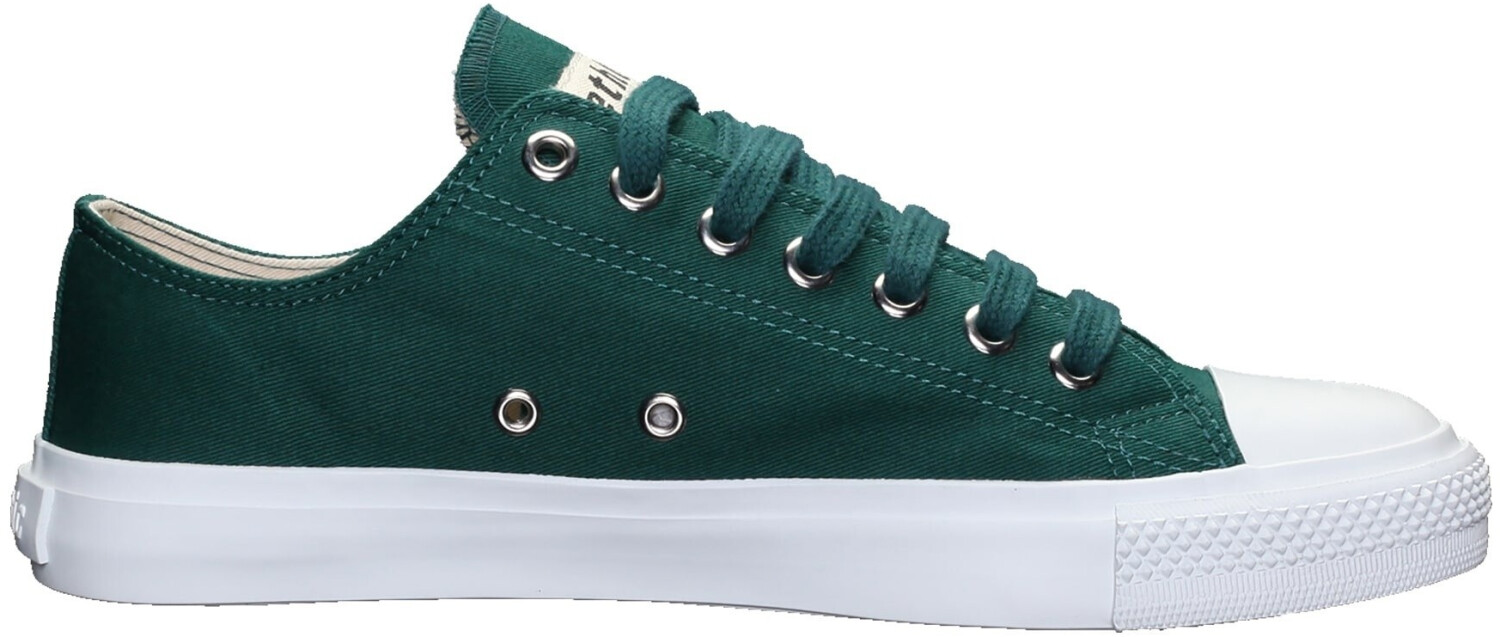 Ethletic Fair Trainer White Cap Lo Cut emerald green
