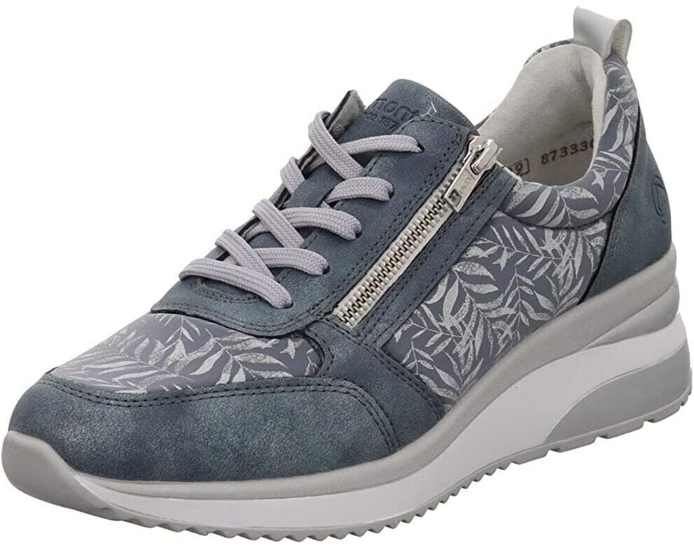 Remonte Dorndorf Casual lace-up shoes blue adria lightblue silver