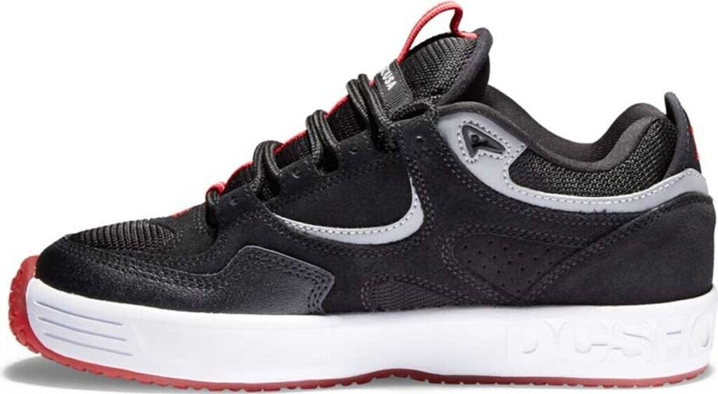 DC Shoes Kalynx Skate Shoes black white red