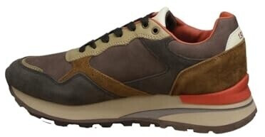 Blauer HT Men's leather sneakers with laces brown
