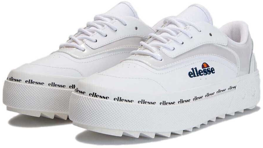 Ellesse Alzina Leather Trainers white