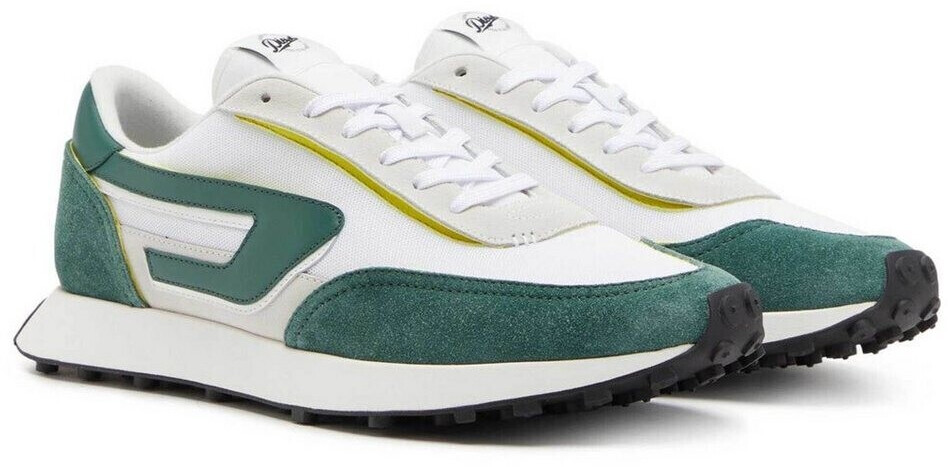 Diesel S-RACER LC lace-up shoes white green
