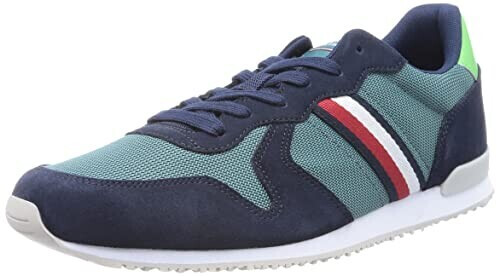 Tommy Hilfiger Cupsole Sneaker Iconic Seasonal Mix Runner Schuhe grun ab 32 94 Preisvergleich bei idealo