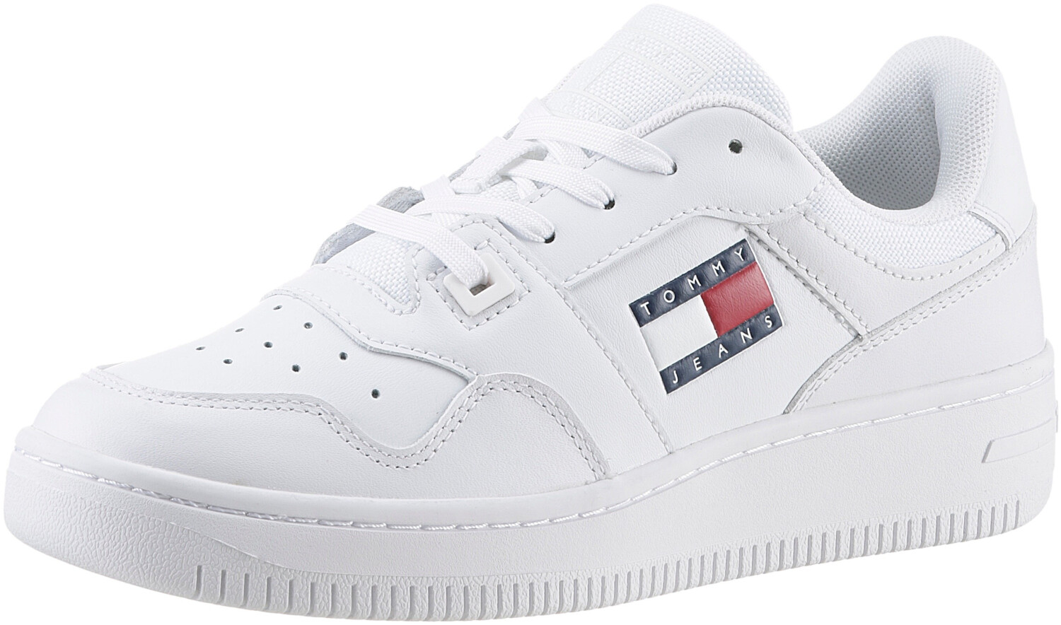 Tommy Hilfiger Retro Basket Trainers white