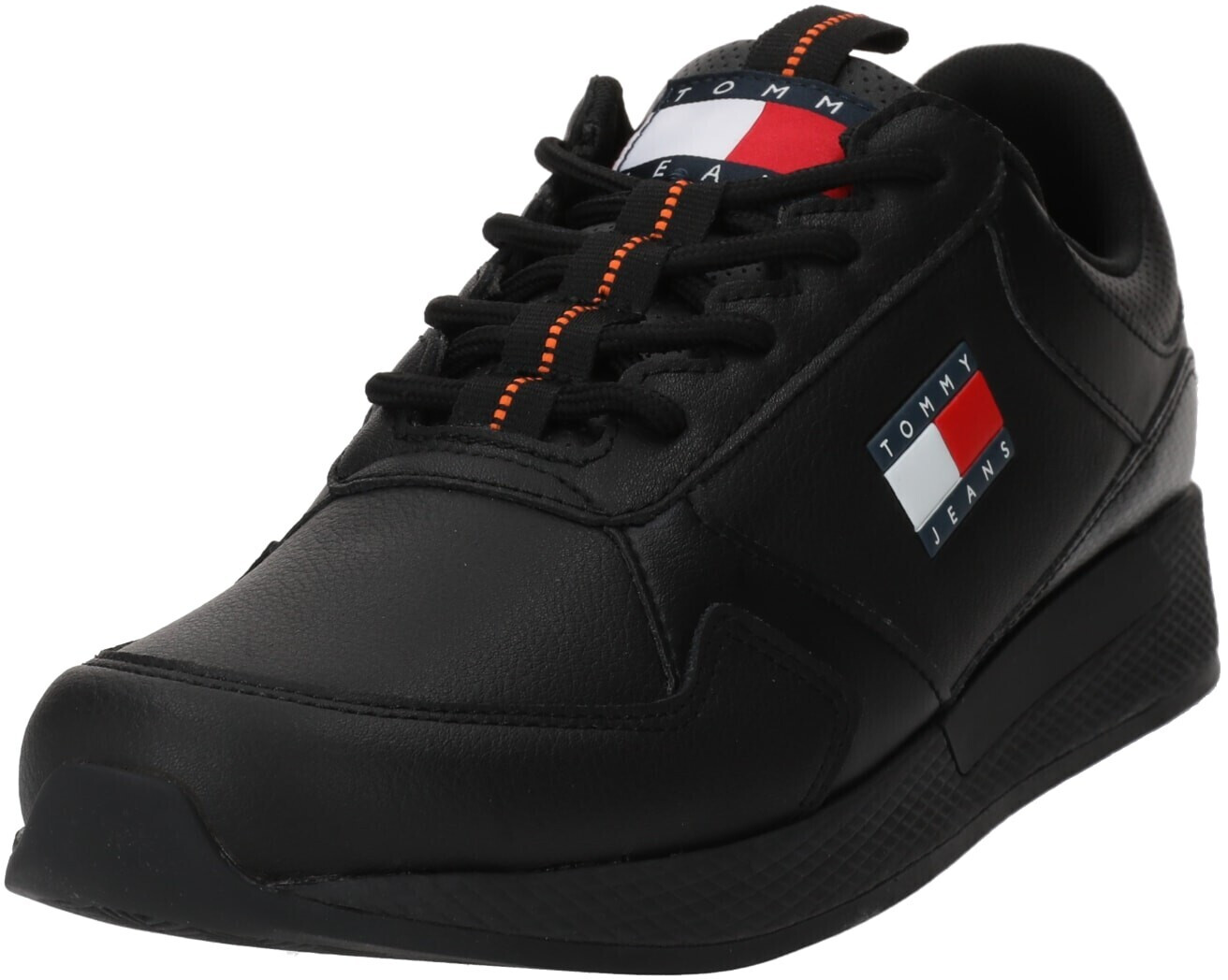 Image of Tommy Hilfiger Essential Badge Flexible Runner Trainers black