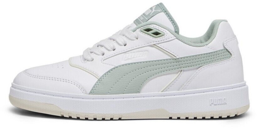 Puma Doublecourt Adult Sneaker white green