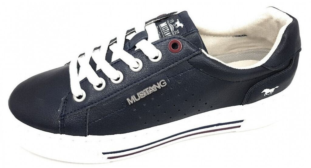 MUSTANG Lace-up shoes half shoes sneakers 1386-303 blue