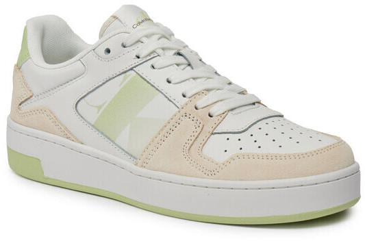 Calvin Klein Sneakers Basket Cupsole Lace Mix Nbs Sat YW0YW01446 white