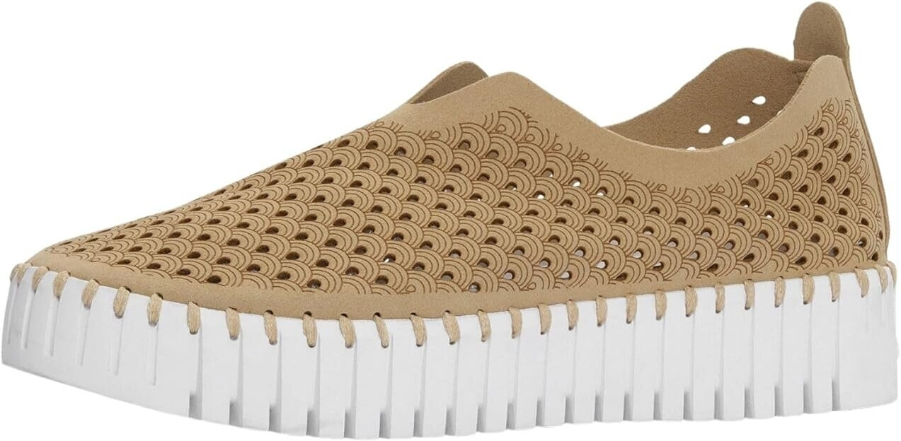 Ilse Jacobsen TULIP3373 Sneaker recycled rubber flexible sole golden rod