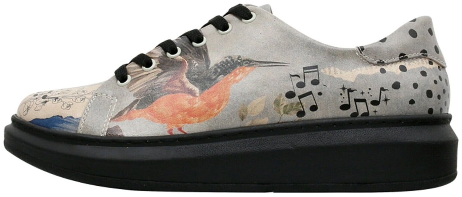 DOGO Myra Birds Chirping vegan breathable colorful women's sneakers