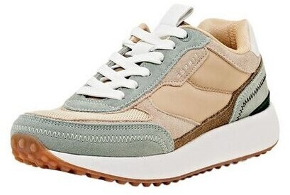 Esprit Suede sneakers light green