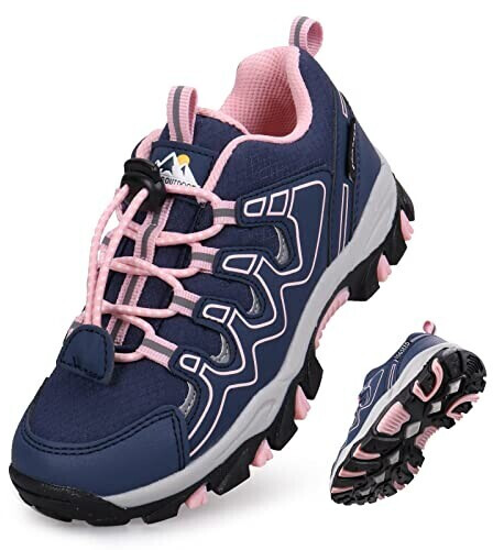 Uovo Girls hiking shoes sneakers trekking shoes outdoor sports shoes running shoes bluepink
