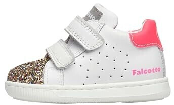 Falcotto KINER VL sneakers made of leather and glitter white pink