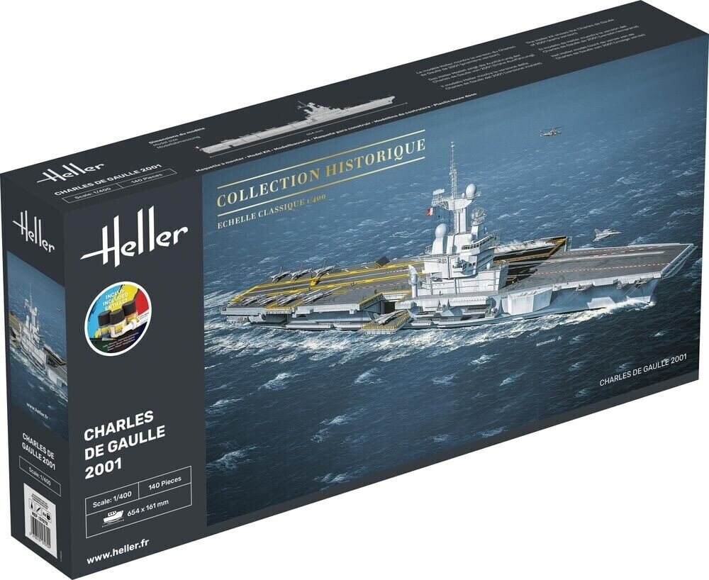 Heller Starter Kit Charles de Gaulle 2001 (57072)