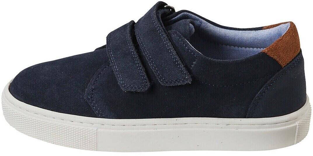 Vertbaudet Boys' sneakers with velcro fastening dark blue