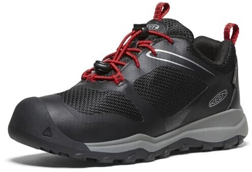 Keen Wanduro Low Waterproof Sneaker black red