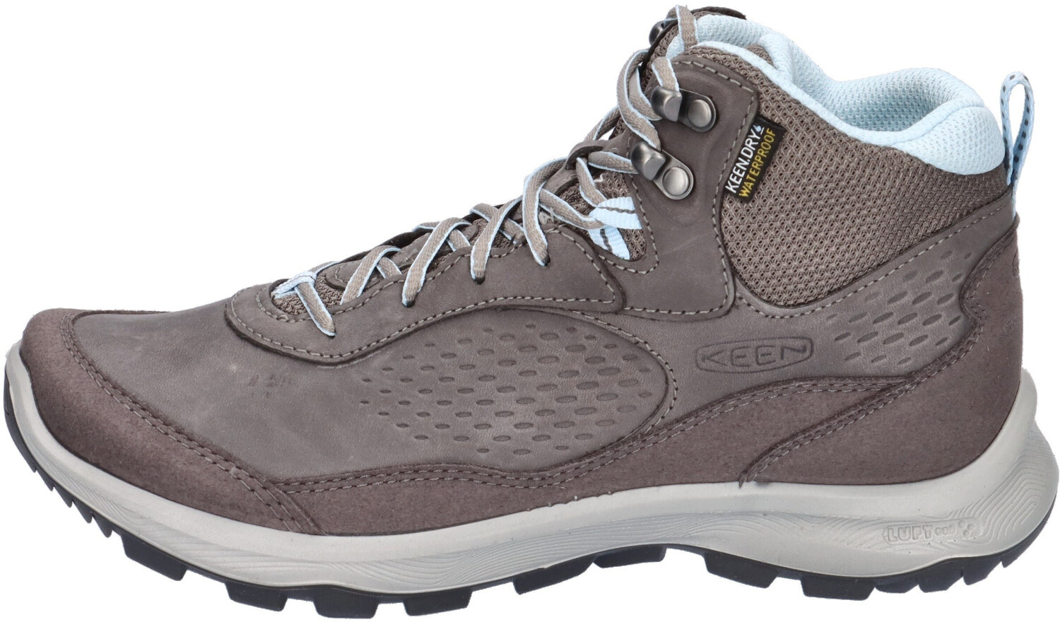 Keen Terradora Explorer Mid waterproof hiking steel grey clear sky