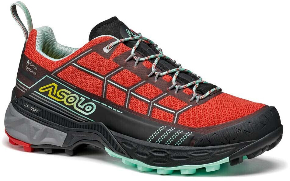 Asolo Backbone Goretex hiking shoes red