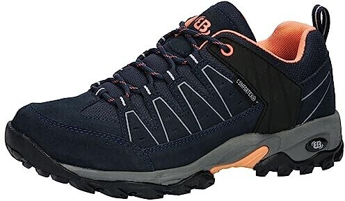 Brütting Mount Pinos Low Trail Running Shoe navy salmon