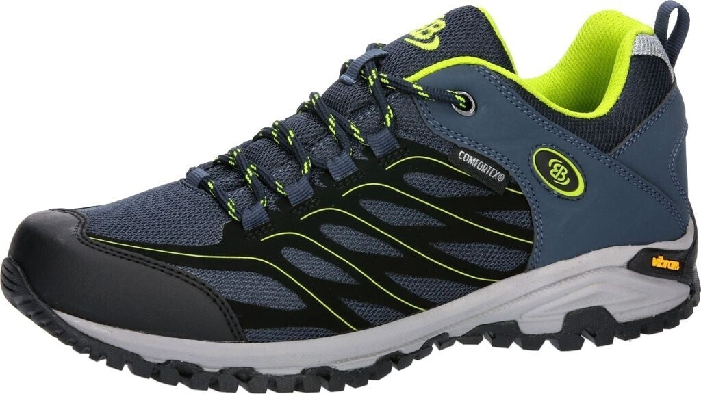 Brütting Mount Hayes Low Trail Running Shoes navy lemon