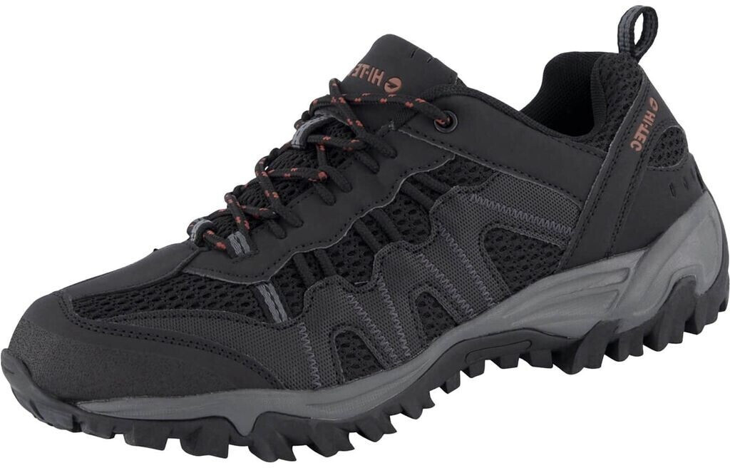 Hi-Tec Outdoor Shoes Jaguar black red